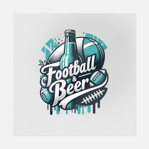 Football & Beer Street Art