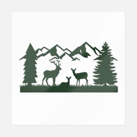 Forest Wildlife Sticker