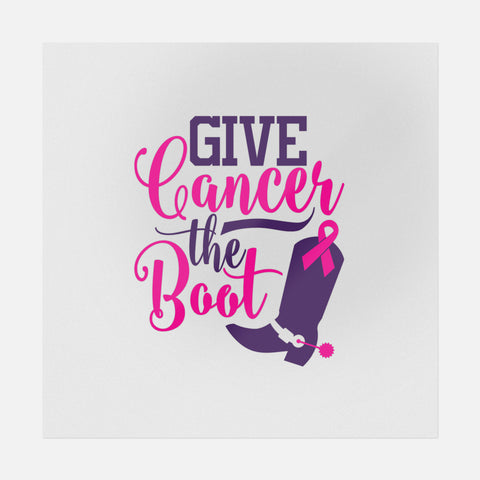 Give Cancer The Boot Transfer