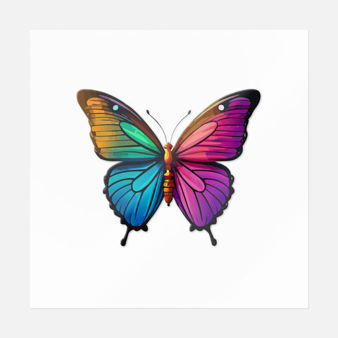 Graceful Wings Butterfly Sticker