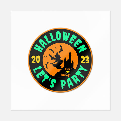 Halloween Party Sticker