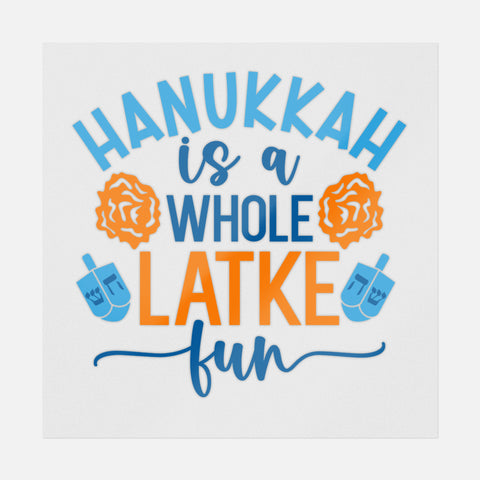 Hanukkah Latke Transfer