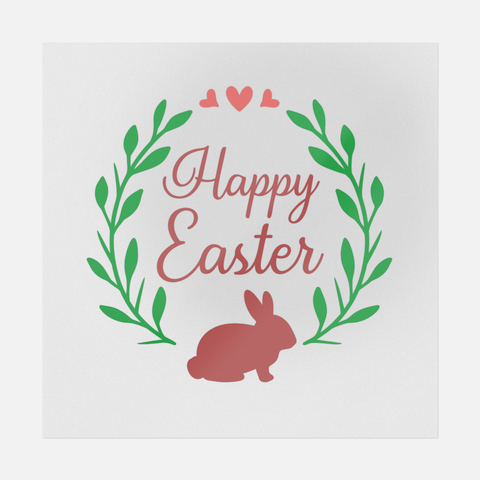 Happy Easter Wood Sign Transfer