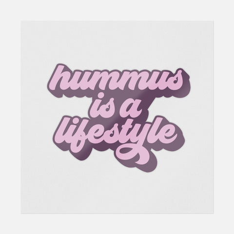 Hummus Is A Lifestyle Transfer