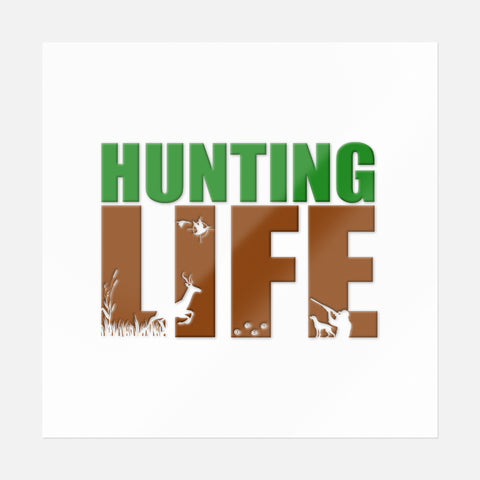 Hunting Life Sticker