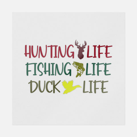 Hunting, Fishing, Duck Life Transfer