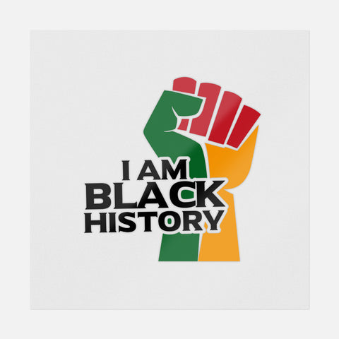 I Am Black History Hand Transfer