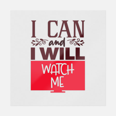 I Can And I Will Watch Me Transfer