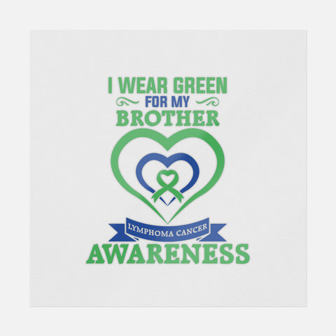I Wear Green For My Brother Transfer