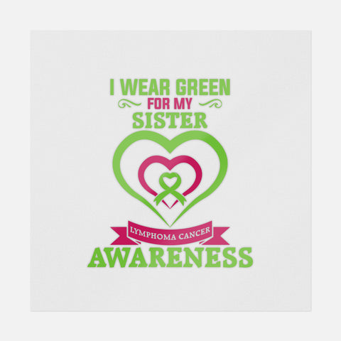 I Wear Green For My Sister Transfer