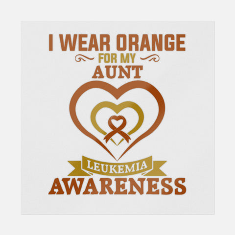 I Wear Orange For My Aunt Transfer