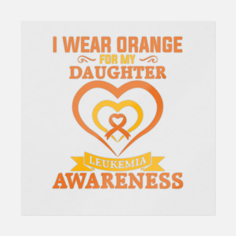 I Wear Orange For My Daughter Transfer