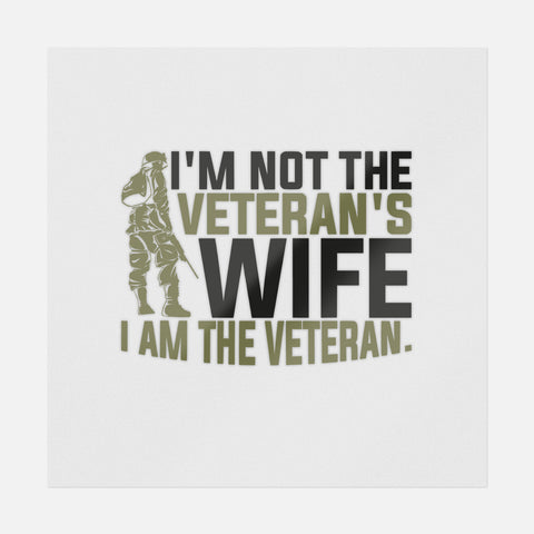 No soy la esposa del veterano, soy la transferencia de veteranos