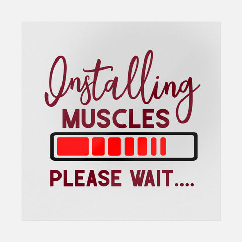 Installing Muscles Please Wait Transfer