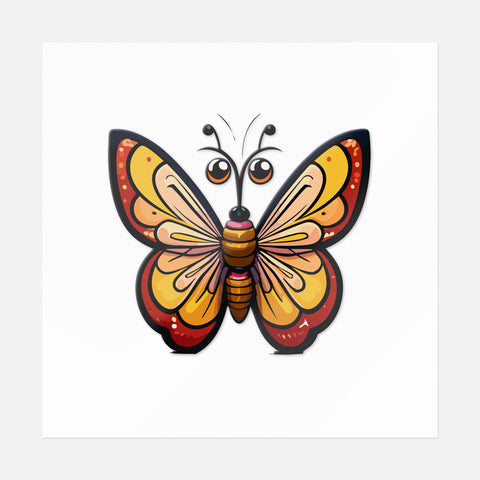 Itty Bitty Flutter Butterfly Sticker