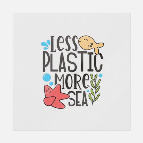 Less Plastic More Sea