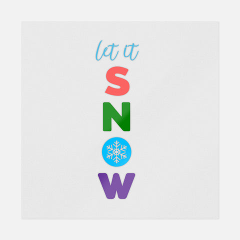 Let It Snow Simple Transfer