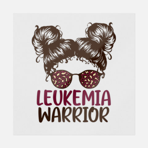 Leukemia Warrior Purple Transfer