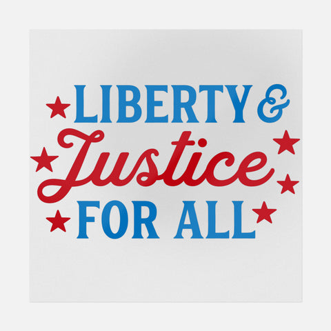 Liberty And Justice For All Transfer