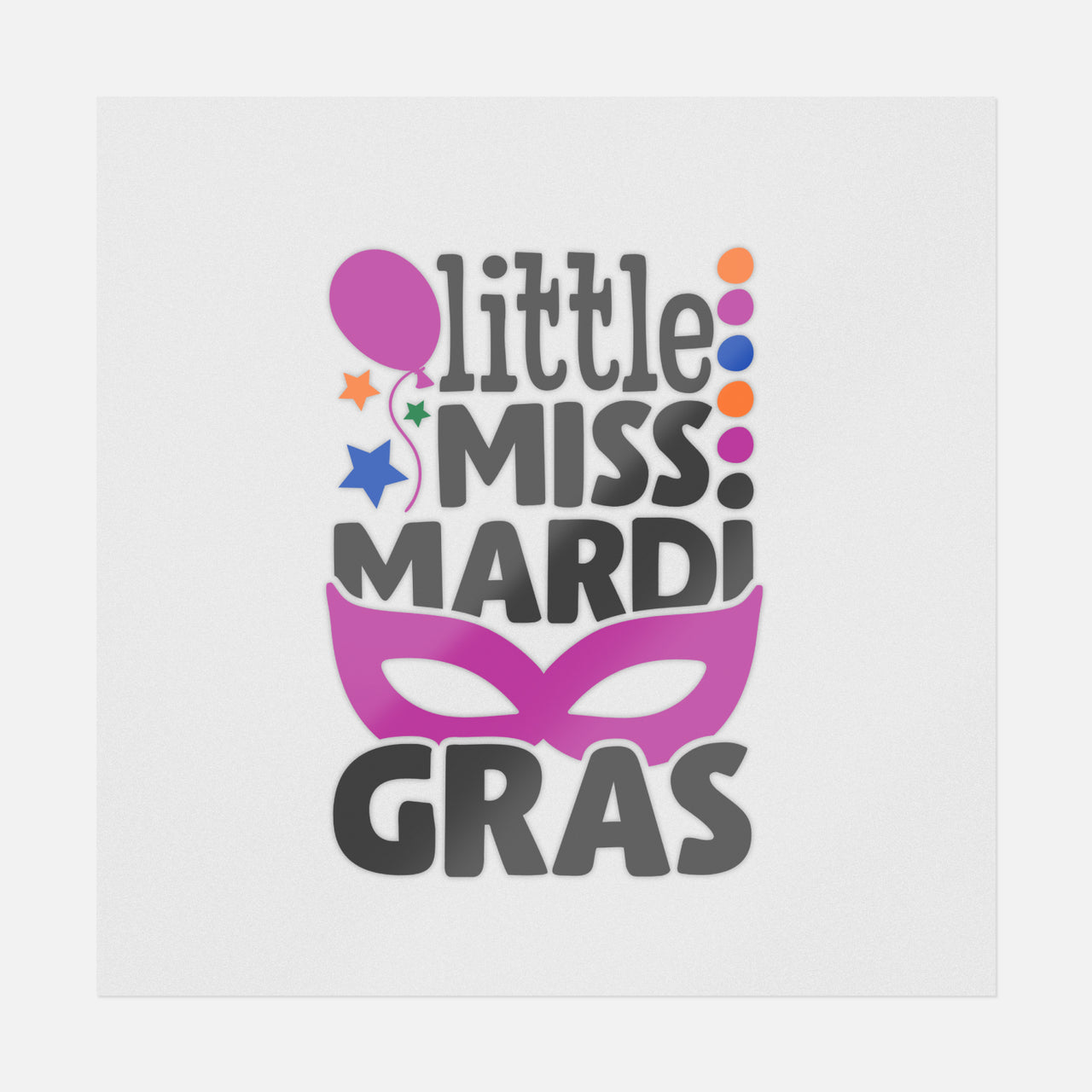 mardi gras ready to press transfers