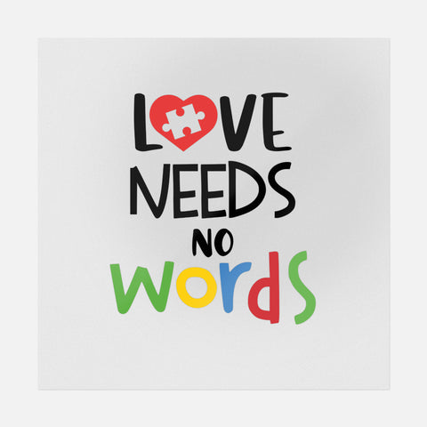 Love Needs No Words