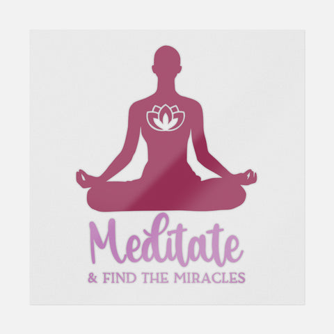 Meditate & Find The Miracles Transfer