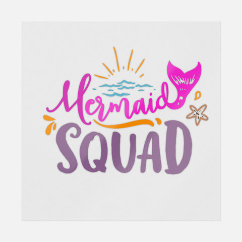 Mermaid Squad Transfer