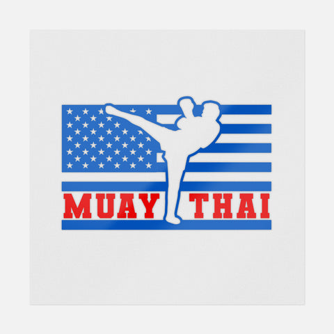 Muay Thai Flag Transfer
