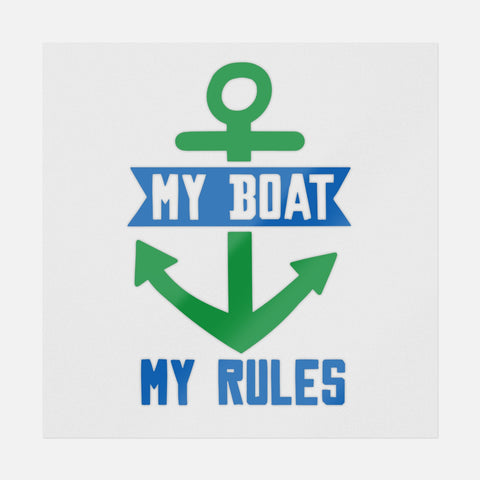 My Boat My Rules Transfer