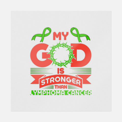 My God Is Stronger Than Lymphoma Cancer Transfer
