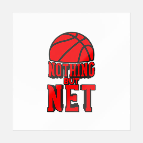 Nothing But Net Sticker