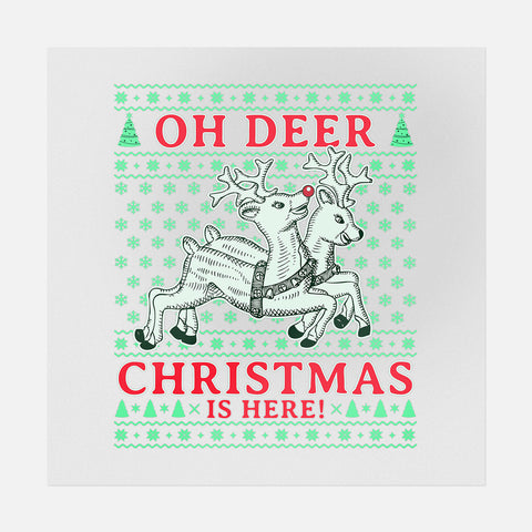 Oh Deer - Christmas Ready-to-Press DTF Transfer