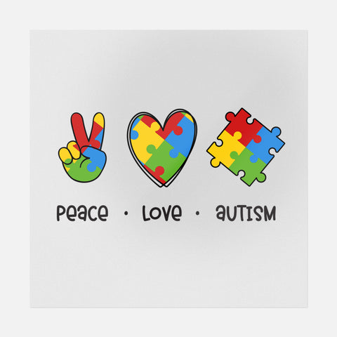 Peace Love Autism Transfer