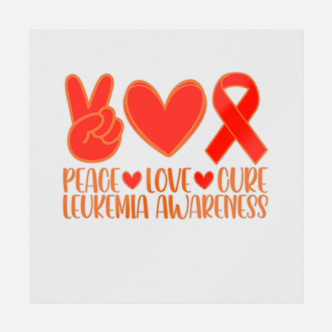 Peace Love Cure Leukemia Transfer