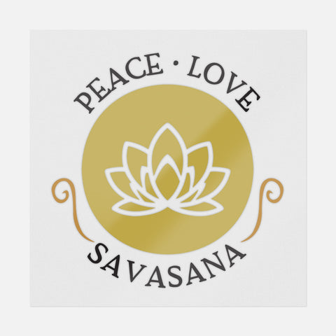 Peace, Love, Savasana Transfer