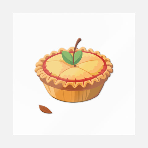 Pie Thanksgiving Sticker