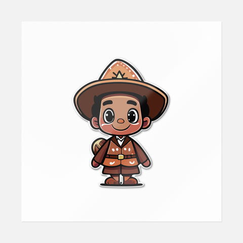 Pumpkin Patch Paul Thanksgiving Sticker