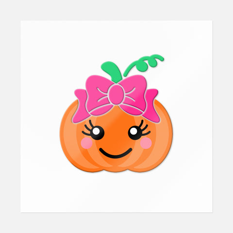 Cutie de cinta de calabaza Pegatina 