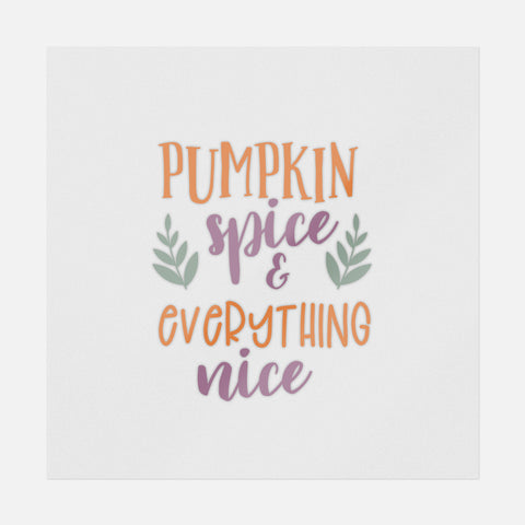 Pumpkin Spice And Everything Nice Transfer
