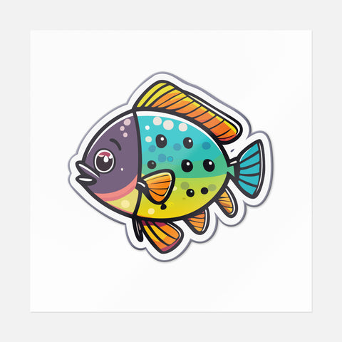 Rainbow Fish Sticker