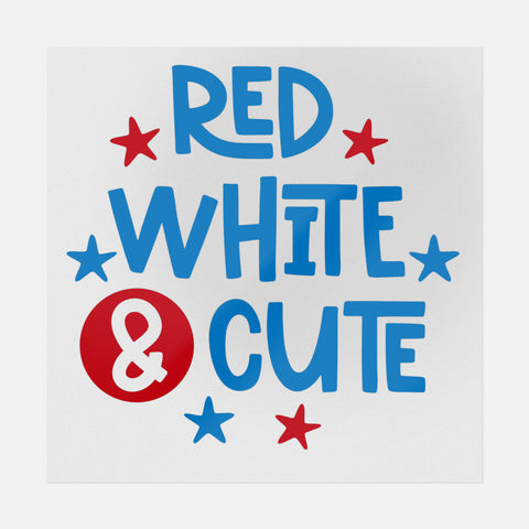 Red White And Cute Transfer