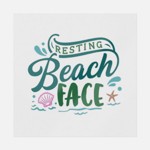 Resting Beach Face Transfer