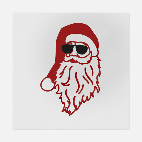 Sunglasses Santa Transfer
