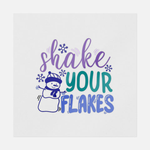 Shake Your Flakes Transfer