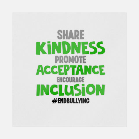 Compartir la bondad Promover la aceptación Fomentar la inclusión Transferir