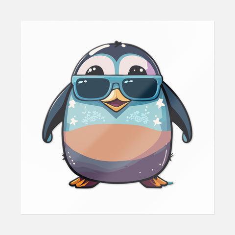 Silly Penguin Sticker