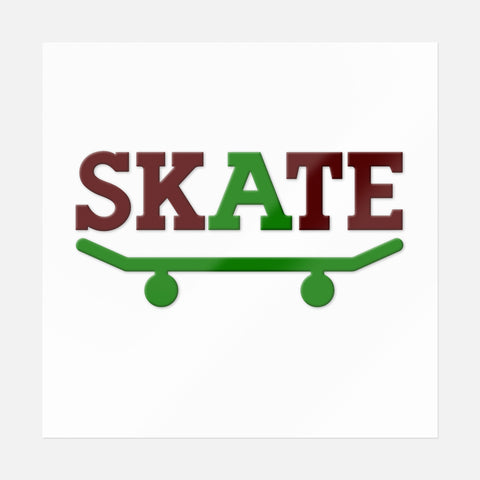 Skate Sticker