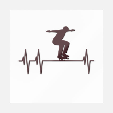 Skateboarding Is Life Sticker