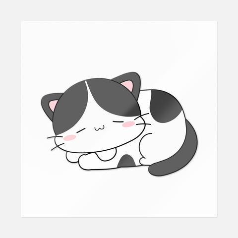 Sleeping Cat Sticker