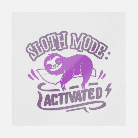 Sloth Mode Activated Purple Transfer